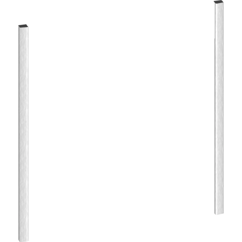 Seamless Combination cu Flex Design 60 cm Metallic silver, pentru Sertar termic & Espressor încorporabil ZC060MY0, Neff